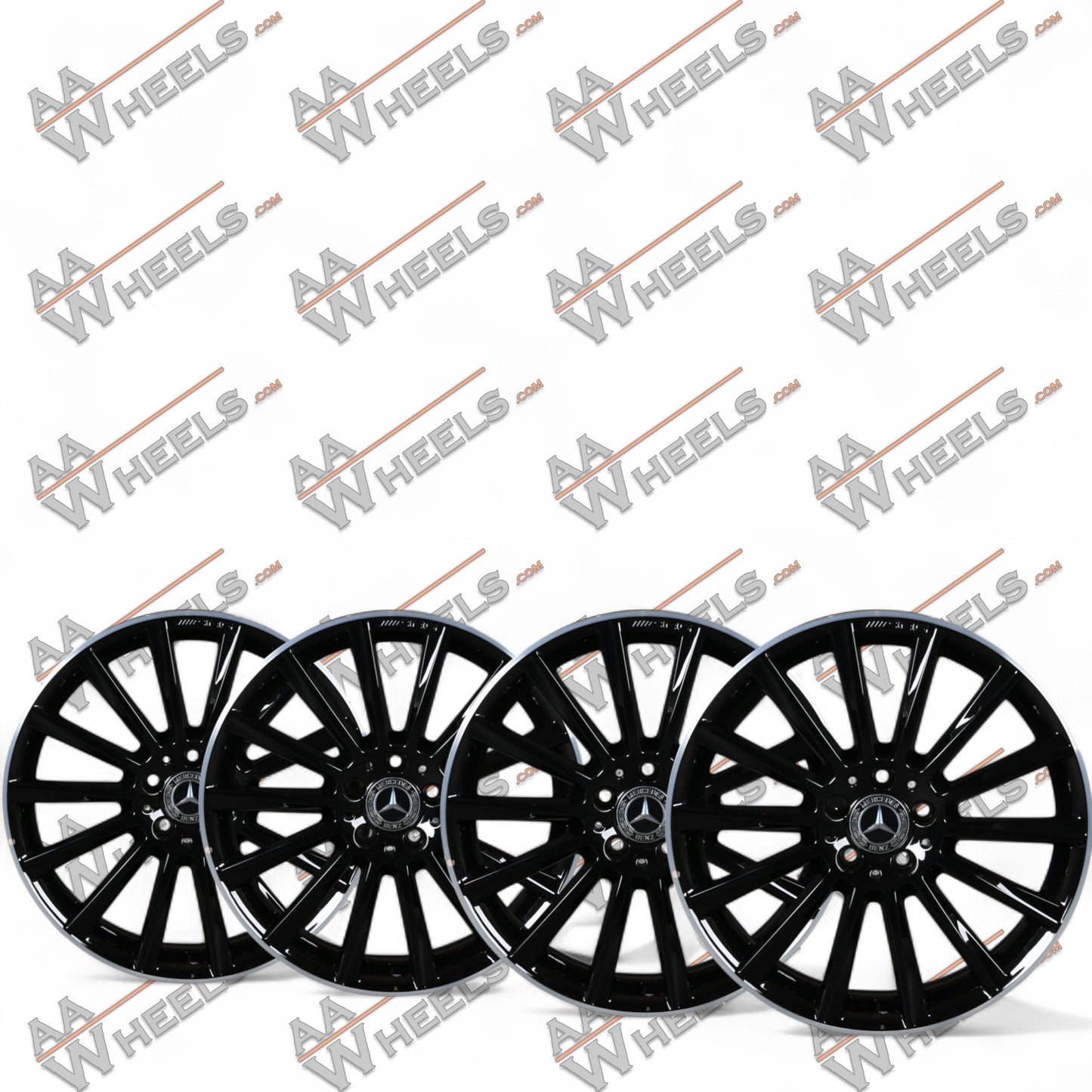 Mercedes C Klasse W205 AMG Multispaaks 19 inch originele velgen A2054011300 | A2054011400