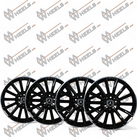 Mercedes C Klasse W205 AMG Multispaaks 19 inch originele velgen A2054011300 | A2054011400