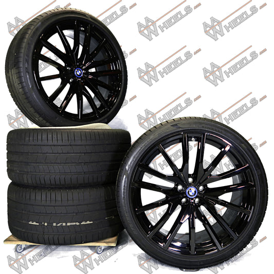 BMW X5 X6 G05 G06 742M 22 inch originele velgen 8090013 | 8090014 | Zomerbanden