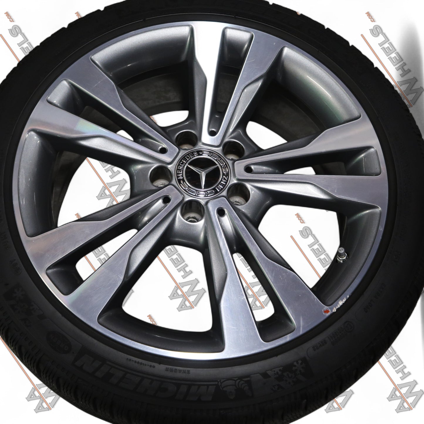 Mercedes C Klasse W205 18 inch originele velgen A2054012802 | A2054012902 | Winterbanden