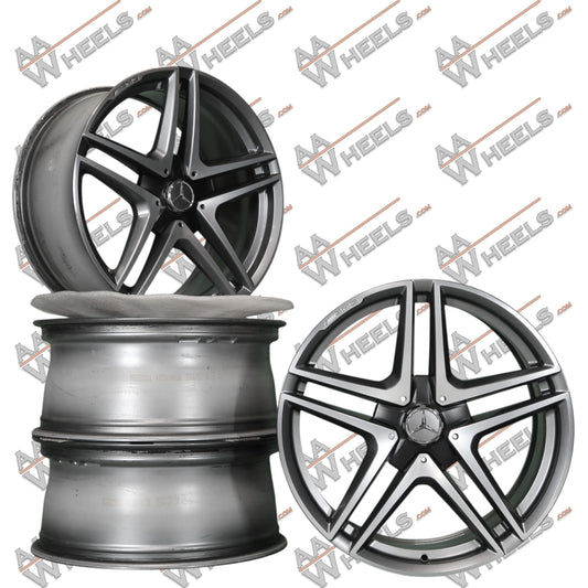Mercedes S Klasse S63 AMG W222 C217 AMG 20 inch originele velgen A2224010800 | A2224010900