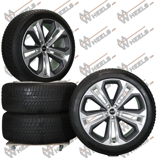 Audi Q8 SQ8 4M S line 22 inch originele velgen 4M8601025AN | Winterbanden
