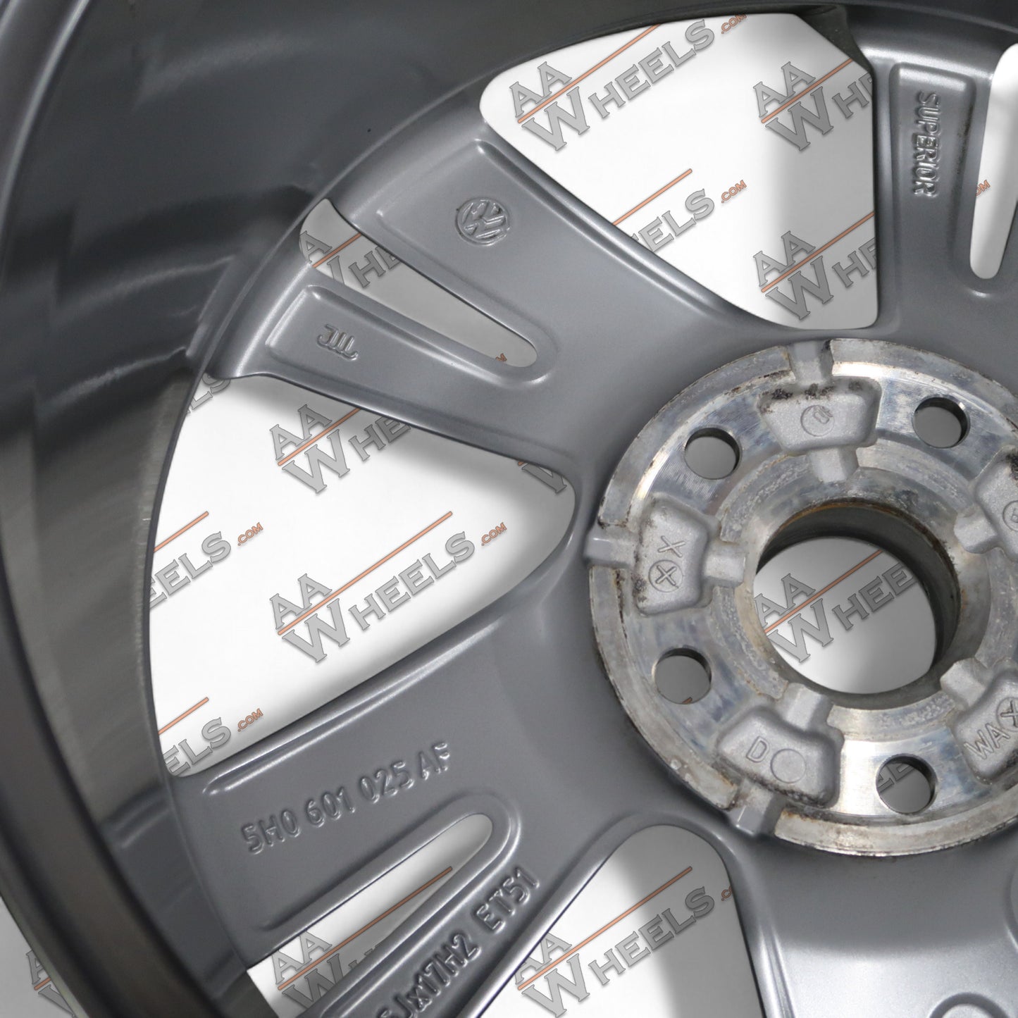 Volkswagen Golf 8 Valencia 17 inch originele velgen 5H0601025AF | All Season banden