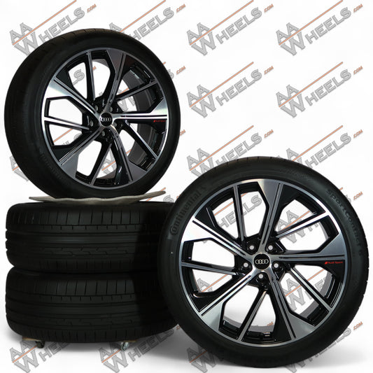 Audi Q5 SQ5 FY 21 inch originele velgen 80A601025BQ | Zomerbanden