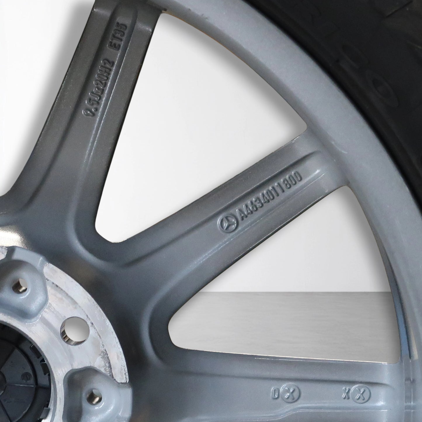 Mercedes G klasse G63 AMG W463 10 spaak AMG 20 inch originele velgen A4634011800 | Zomerbanden