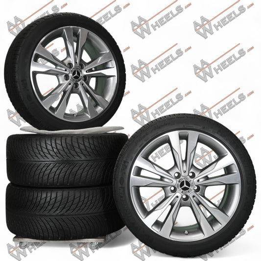 Mercedes C Klasse W205 18 inch originele velgen A2054012802 | A2054012902 | Winterbanden