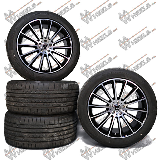 Mercedes GLE W167 Multispaaks AMG 21 inch originele velgen A1674013400 | A1674013500 | Zomerbanden