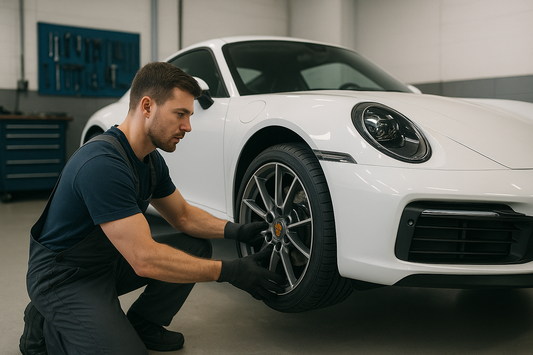 Banden monteren (4x) + Balanceren (4x) + montage op de auto