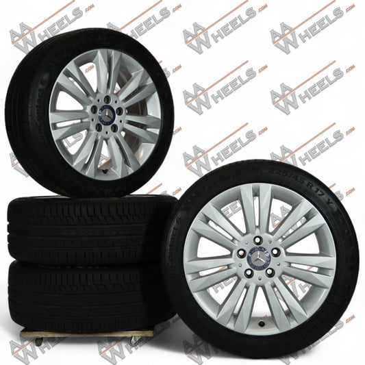 Mercedes A Klasse B Klasse CLA W176 W246 W117 17 inch originele velgen A2464010602 | Zomerbanden