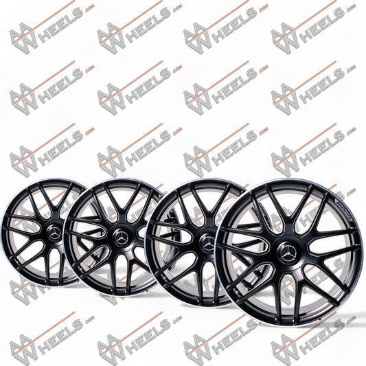 Mercedes GLE 63 AMG X167 C167 AMG Kruisspaken 22 inch originele velgen A1674014400 | A1674014500