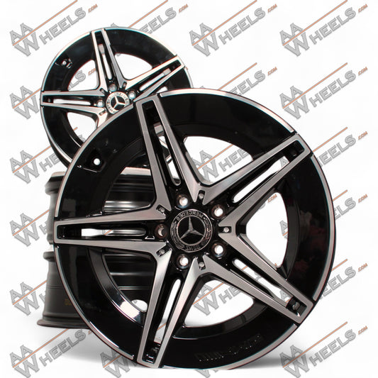 Mercedes C klasse C300e C400e C300de W206 AMG 18 inch originele velgen A2064017600 | A2064016600