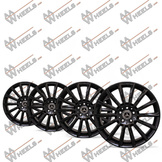 Mercedes C Klasse W205 AMG Multispaaks 19 inch originele velgen A2054011300 | A2054011400
