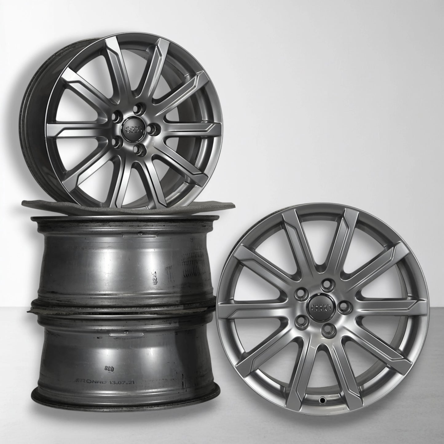 Audi A4 8K B8 S line 18 inch originele velgen 8K0601025CB