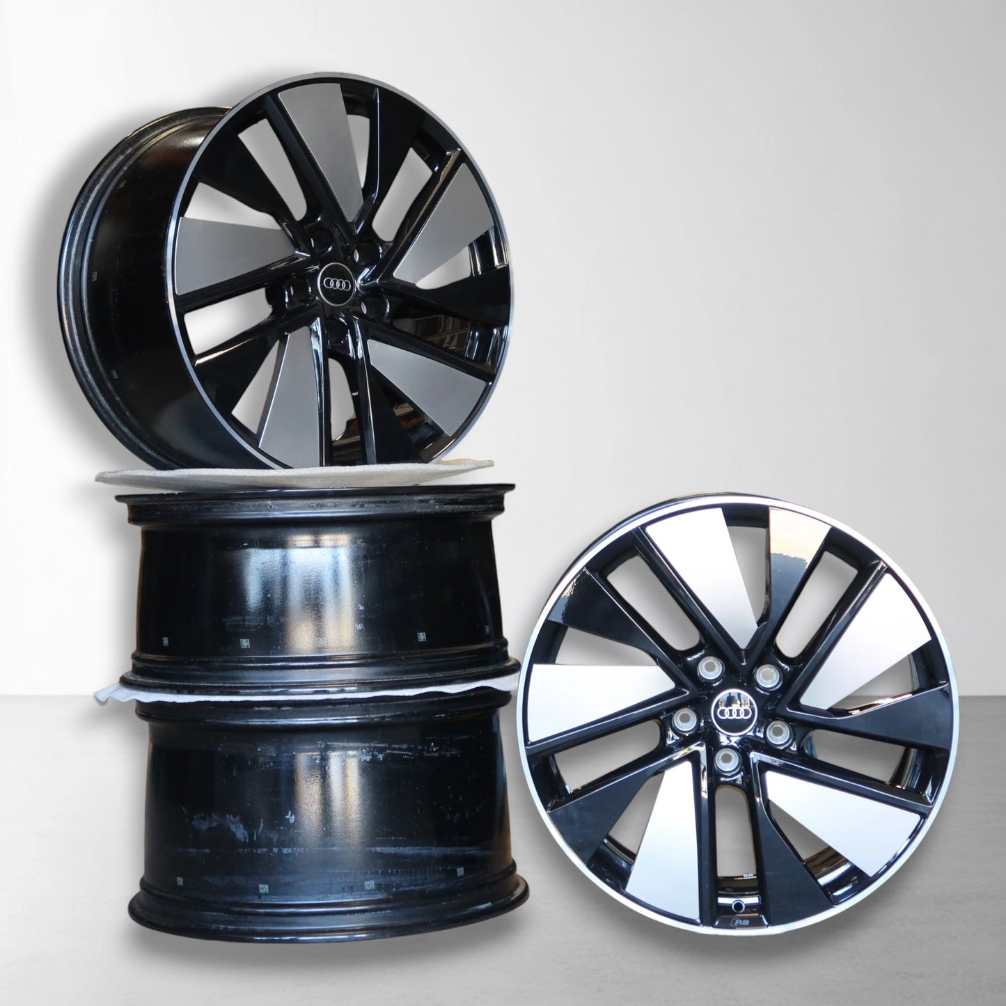 Audi E-Tron GT RS Trapez Modul 21 inch originele velgen 4J3601025AA | 4J3601025AB