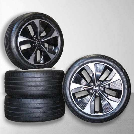 Audi Q6 SQ6 E Tron GF 21 inch originele velgen 85H601025AQ | 85H601025AR | Zomerbanden
