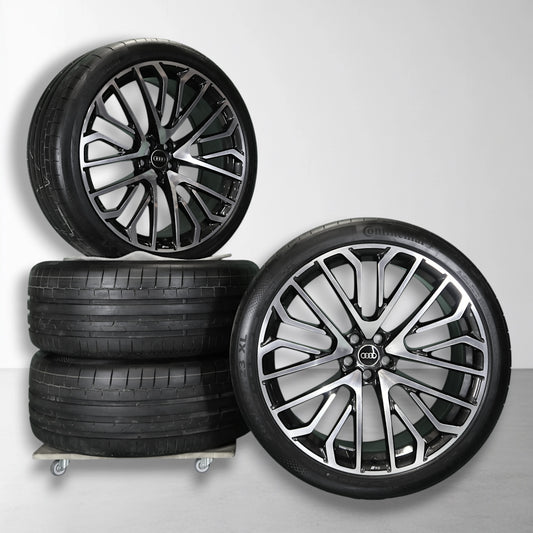 Audi Q8 SQ8 4M 23 inch originele velgen 4M8601025BN | Zomerbanden