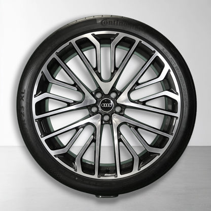 Audi Q8 SQ8 4M 23 inch originele velgen 4M8601025BN | Zomerbanden