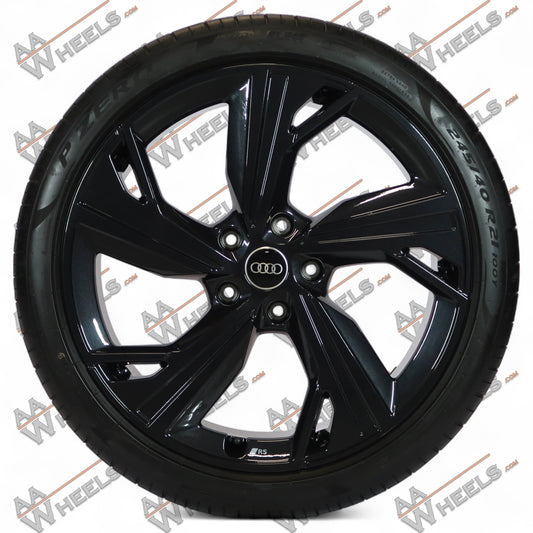 Audi A6 S6 E-tron GH 21 inch originele velgen 85E601025P | 85E601025Q | Zomerbanden