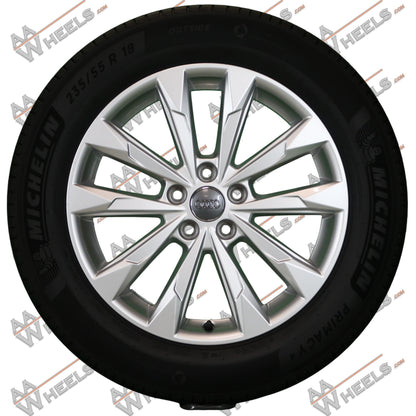 Audi Q3 F3 18 inch originele velgen 83A601025G | Zomerbanden