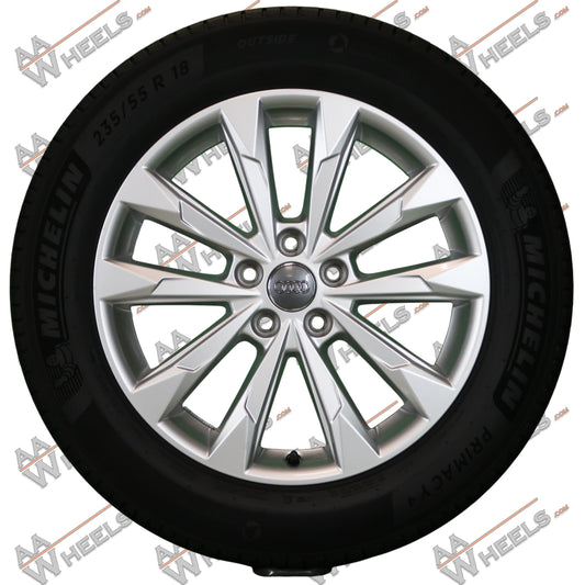 Audi Q3 F3 18 inch originele velgen 83A601025G | Zomerbanden