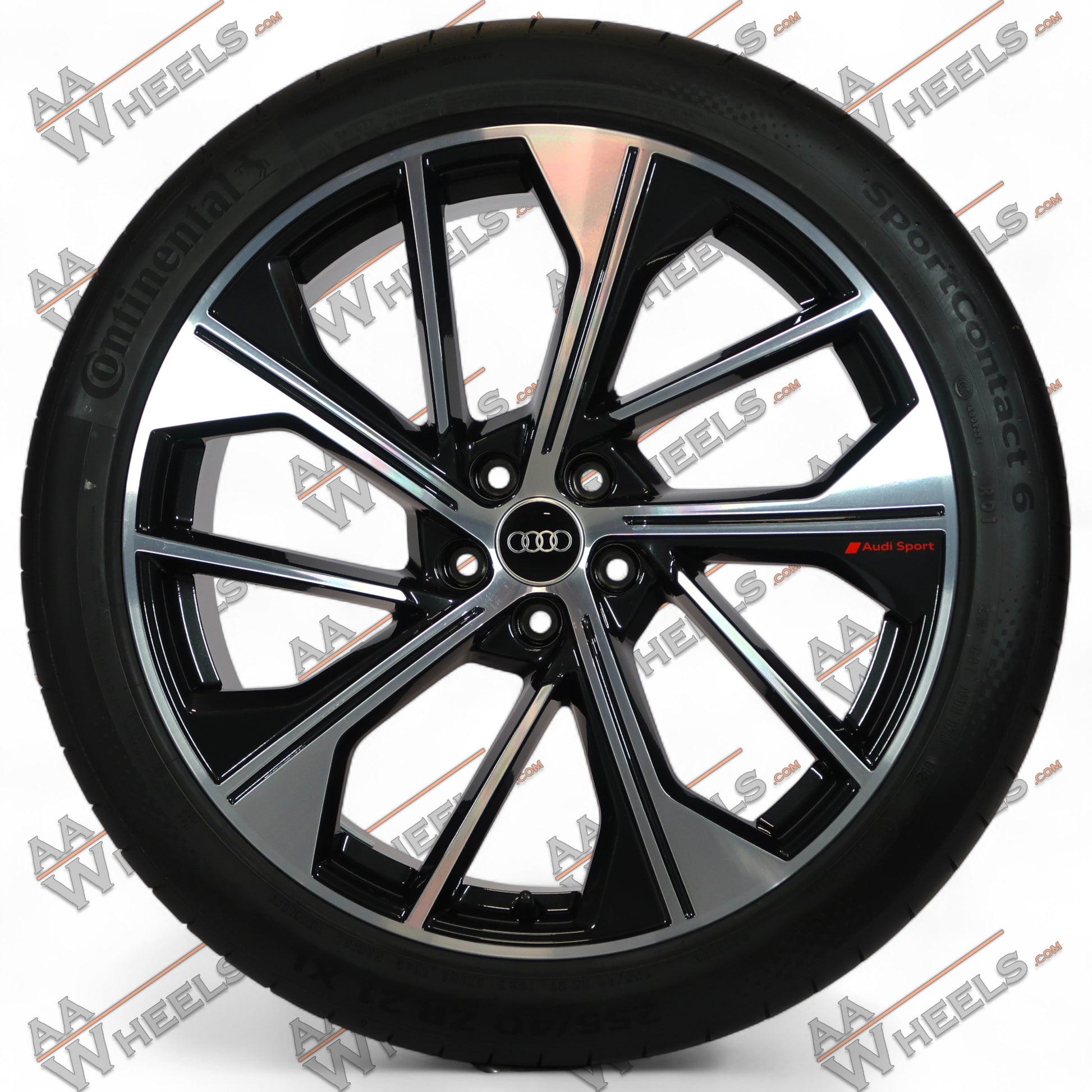 Audi Q5 SQ5 FY 21 inch originele velgen 80A601025BQ | Zomerbanden