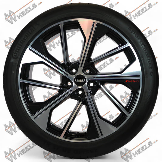 Audi Q5 SQ5 FY 21 inch originele velgen 80A601025BQ | Zomerbanden