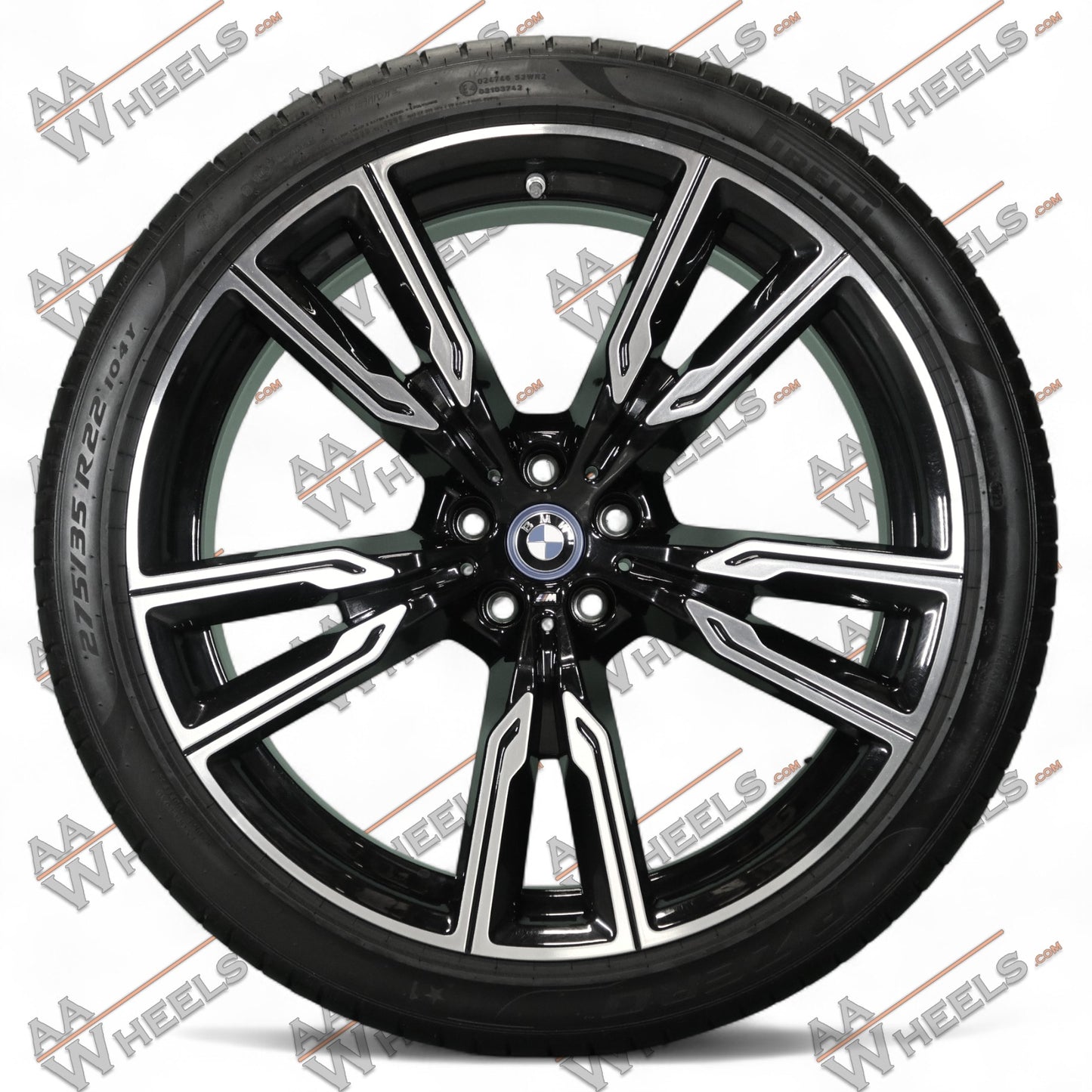 BMW X5 X6 G05 G06 747M 22 inch originele velgen 6856025 | 6856026 | Zomerbanden