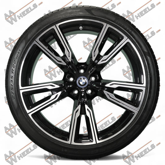 BMW X5 X6 G05 G06 747M 22 inch originele velgen 6856025 | 6856026 | Zomerbanden