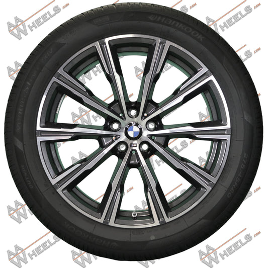 BMW X5 X6 G05 G06 740M 20 inch originele velgen 8071996 | 8071997 | Zomerbanden