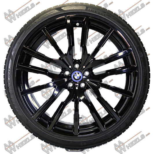 BMW X5 X6 G05 G06 742M 22 inch originele velgen 8090013 | 8090014 | Zomerbanden