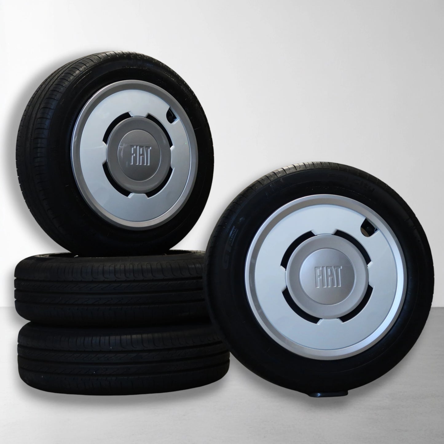 Fiat Topolino 14 inch originele velgen 30593PS / 9837364580 | Zomerbanden