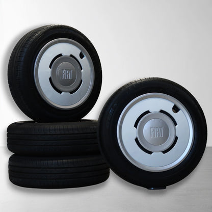 Fiat Topolino 14 inch originele velgen 30593PS / 9837364580 | Zomerbanden