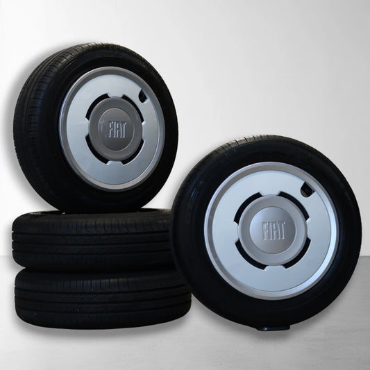 Fiat Topolino 14 inch originele velgen 30593PS / 9837364580 | Zomerbanden