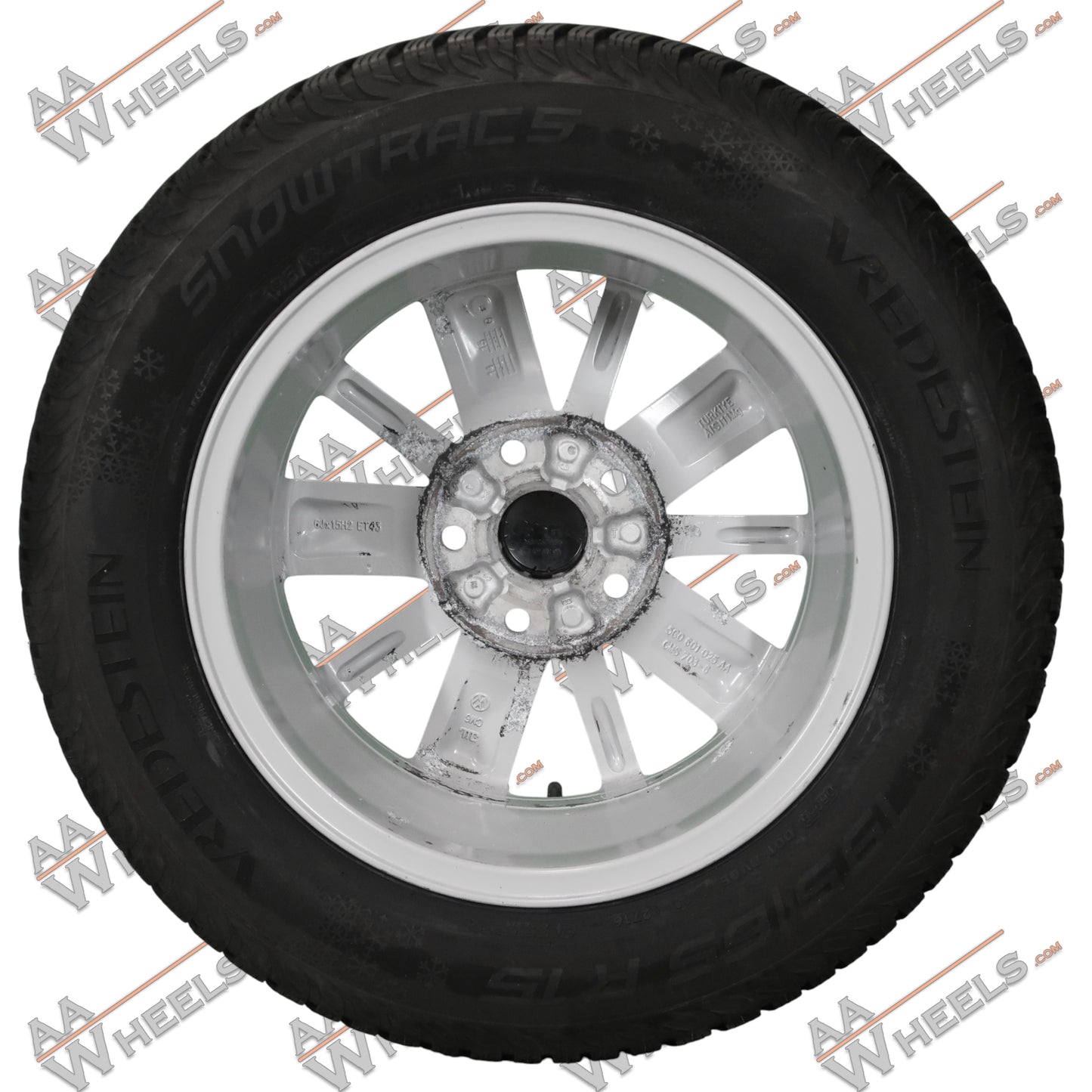 Volkswagen Golf 7, Caddy 15 inch originele velgen 5G0601025AA | Winterbanden