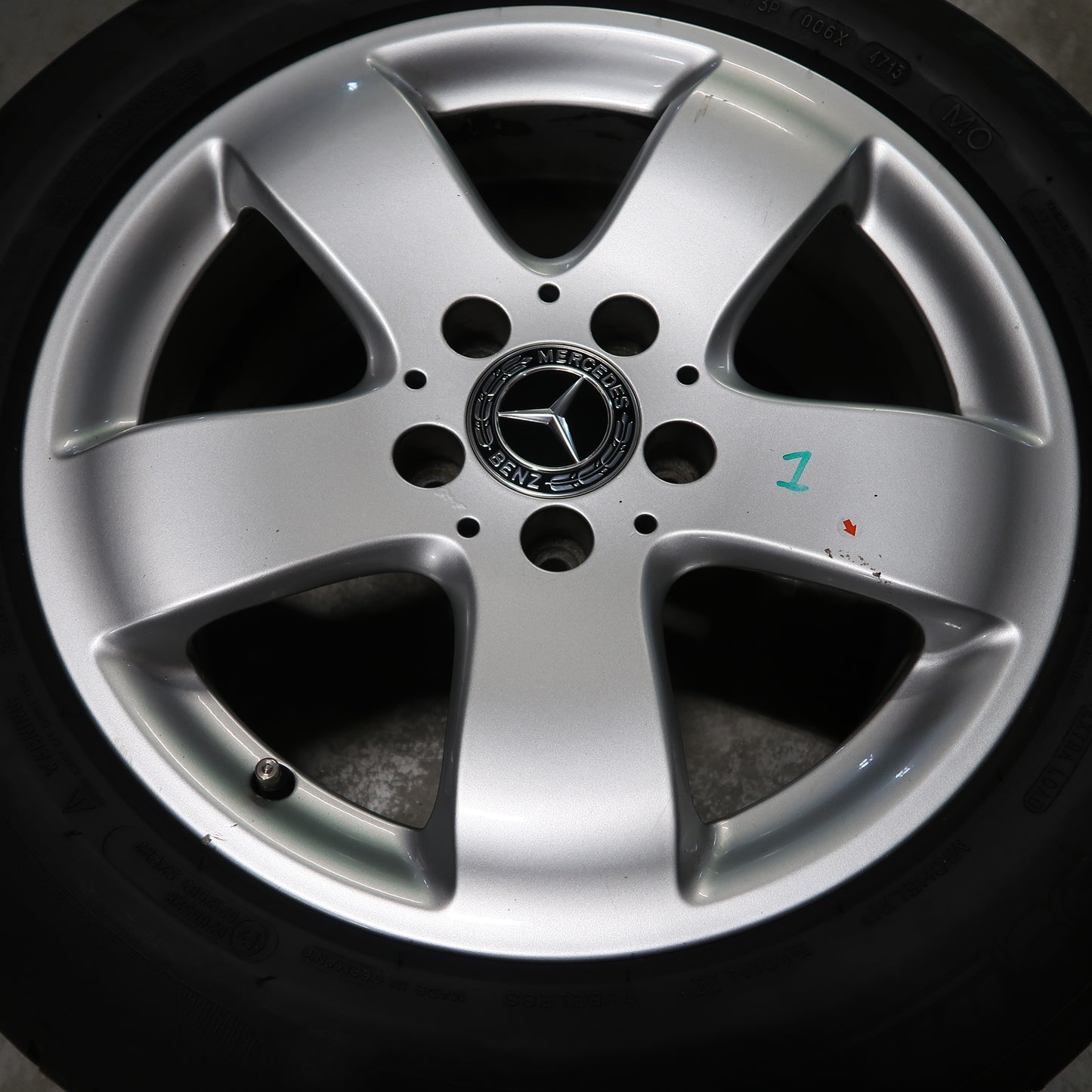 Mercedes E Klasse W211 16 inch originele velgen A2114014502 | Zomerbanden
