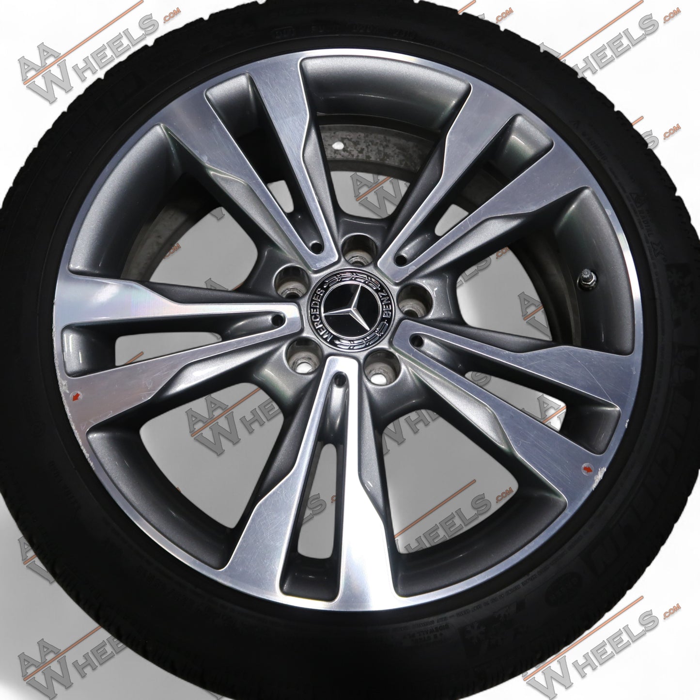 Mercedes C Klasse W205 18 inch originele velgen A2054012802 | A2054012902 | Winterbanden