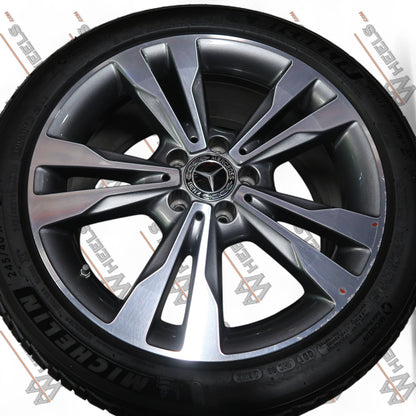 Mercedes C Klasse W205 18 inch originele velgen A2054012802 | A2054012902 | Winterbanden