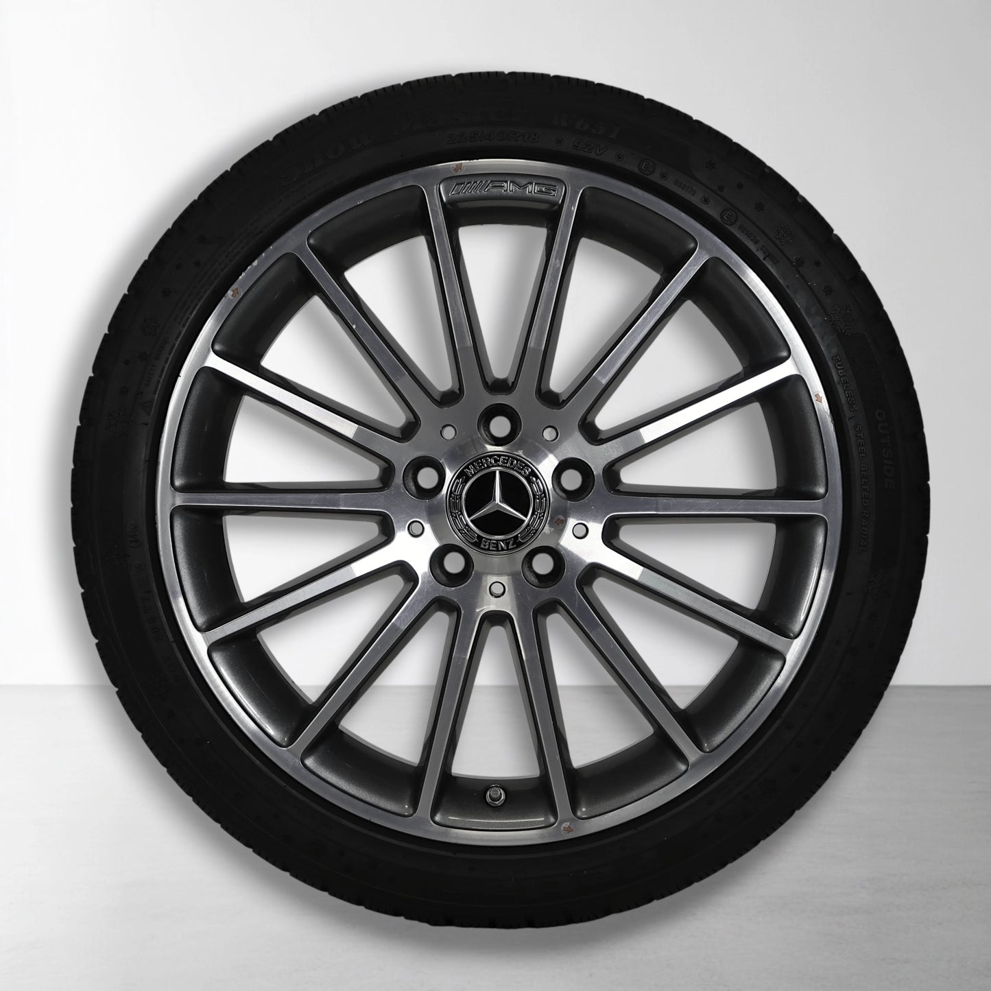 Mercedes A Klasse B Klasse CLA W176 W246 W117 AMG Multispaaks 18 inch originele velgen A1764010200 | Winterbanden