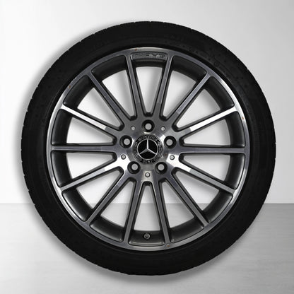 Mercedes A Klasse B Klasse CLA W176 W246 W117 AMG Multispaaks 18 inch originele velgen A1764010200 | Winterbanden