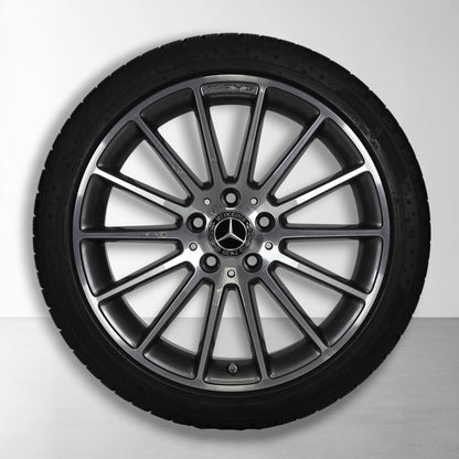 Mercedes A Klasse B Klasse CLA W176 W246 W117 AMG Multispaaks 18 inch originele velgen A1764010200 | Winterbanden