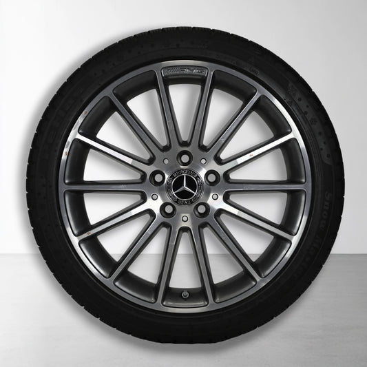 Mercedes A Klasse B Klasse CLA W176 W246 W117 AMG Multispaaks 18 inch originele velgen A1764010200 | Winterbanden
