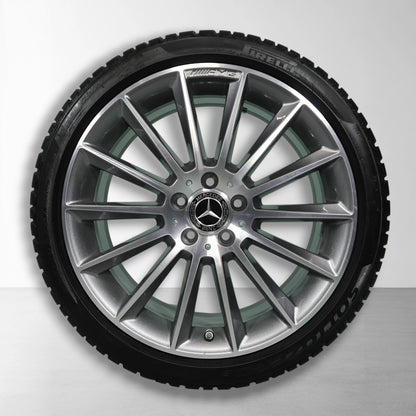 Mercedes A Klasse B Klasse CLA W177 W247 W118 AMG Multispaaks 19 inch originele velgen A1774011600 | Winterbanden