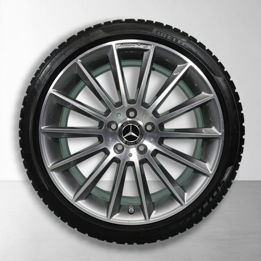 Mercedes A Klasse B Klasse CLA W177 W247 W118 AMG Multispaaks 19 inch originele velgen A1774011600 | Winterbanden