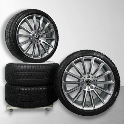 Mercedes A Klasse B Klasse CLA W177 W247 W118 AMG Multispaaks 19 inch originele velgen A1774011600 | Winterbanden