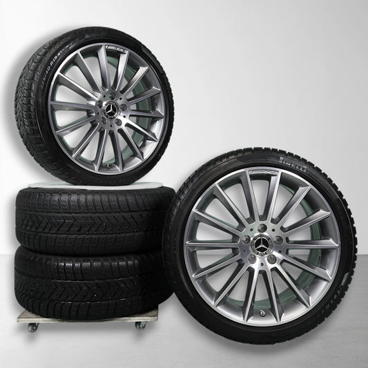 Mercedes A Klasse B Klasse CLA W177 W247 W118 AMG Multispaaks 19 inch originele velgen A1774011600 | Winterbanden