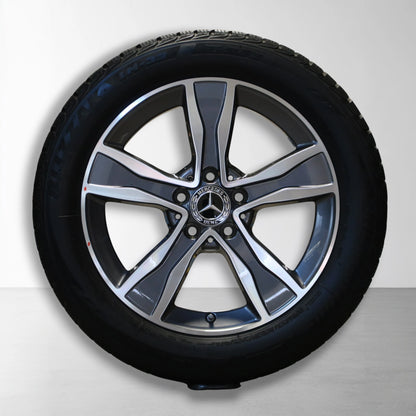 Mercedes C Klasse W205 17 inch originele velgen A2054010800 | Winterbanden