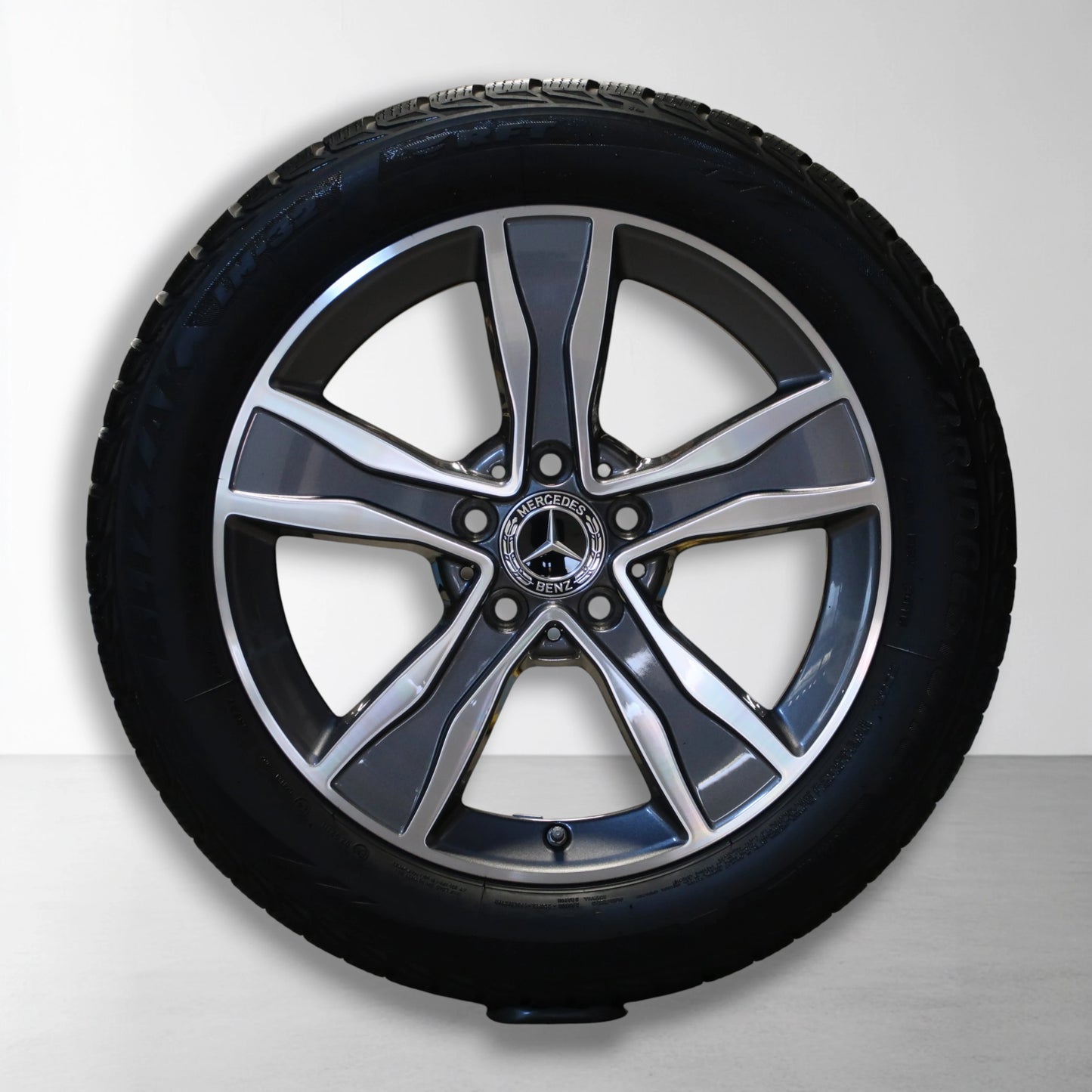 Mercedes C Klasse W205 17 inch originele velgen A2054010800 | Winterbanden