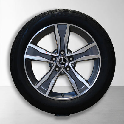 Mercedes C Klasse W205 17 inch originele velgen A2054010800 | Winterbanden