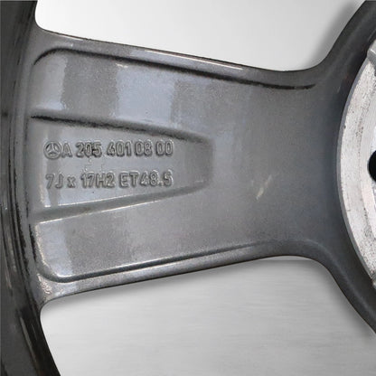Mercedes C Klasse W205 17 inch originele velgen A2054010800 | Winterbanden