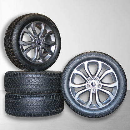 Mercedes C Klasse W205 Avantgarde 17 inch originele velgen A2054010200 | Winterbanden